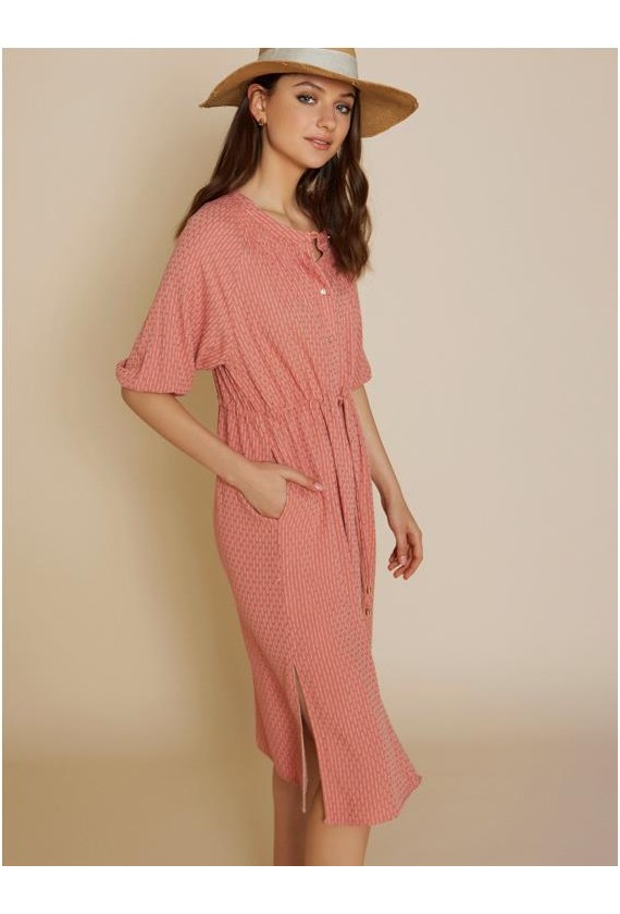 Vestido midi mujer Meisie m05v115