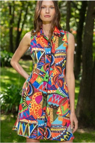 Maloka vestido corto mujer...