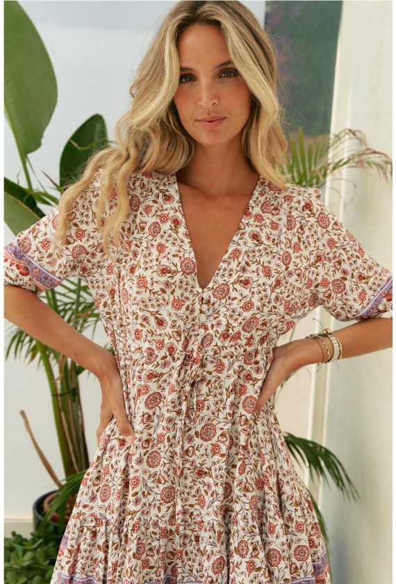 Jaase vestido corto Love letters