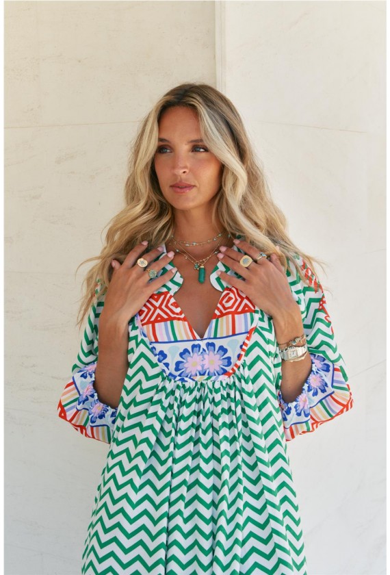 Jaase vestido corto Ziggy Za Jaase vestido corto Ziggy Za
