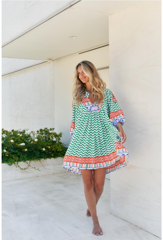 Jaase vestido corto Ziggy Za Jaase vestido corto Ziggy Za