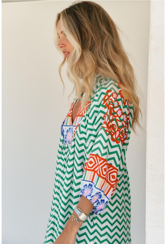 Jaase vestido corto Ziggy Za Jaase vestido corto Ziggy Za