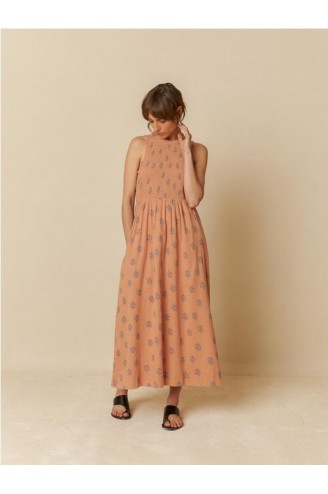 Indi cold vestido largo AD177