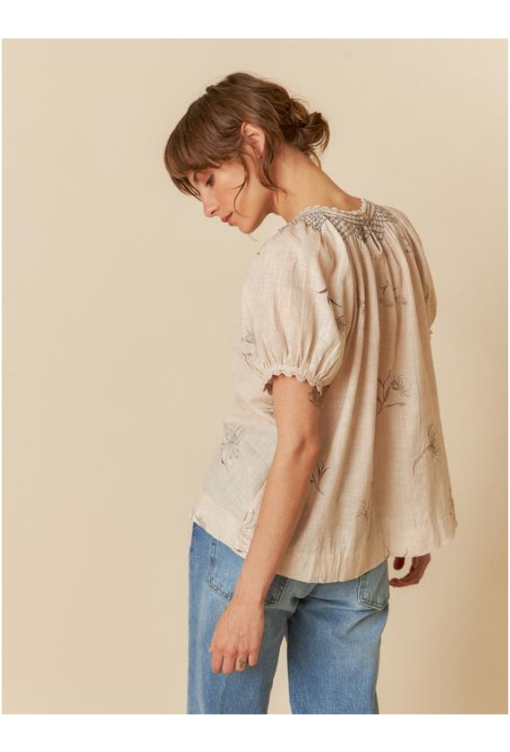 Indi Cold blusa manga corta AD166