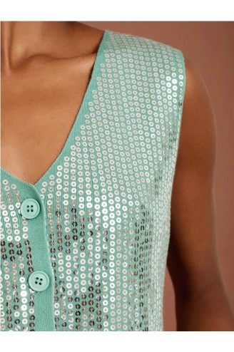 Meisie chaleco lentejuelas... 2