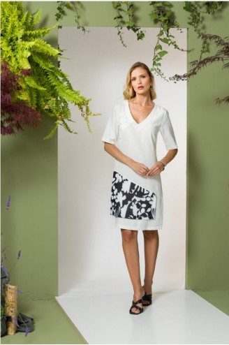 Maloka vestido Fiona BLANCO