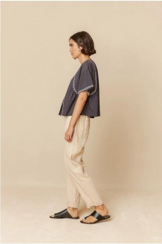 Indi Cold blusa VV25-BK245 2