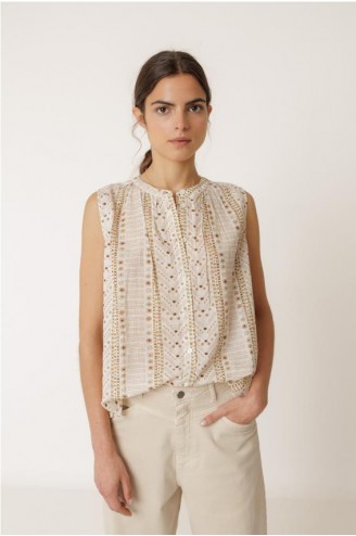 INDI COLD BLUSA SIN MANGAS...