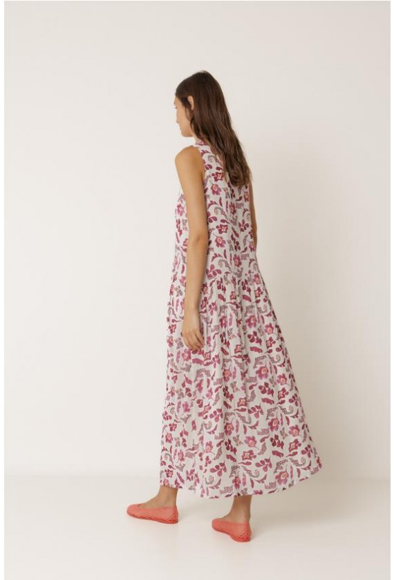 INDI COLD VESTIDO LARGO ESTAMPADO...