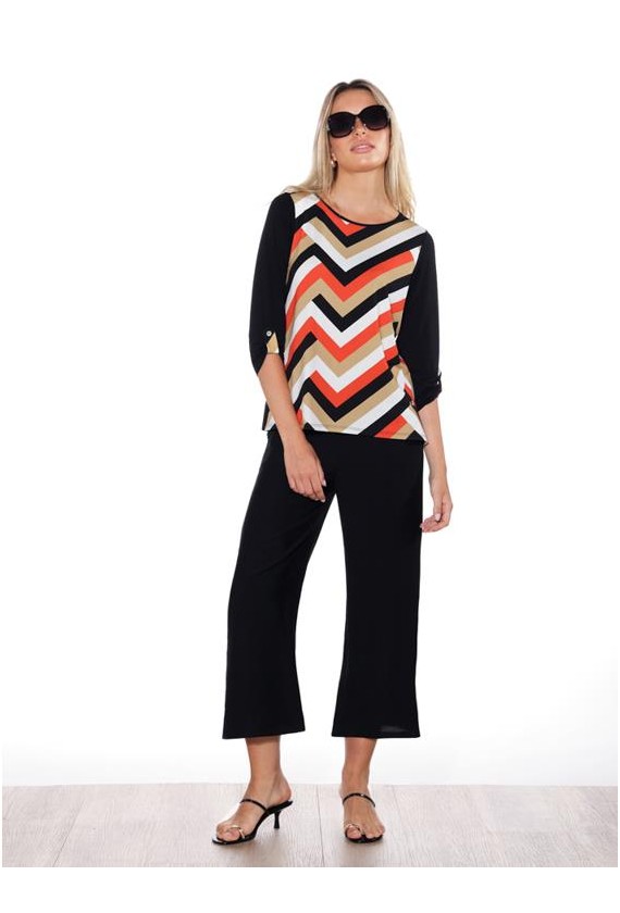 CHATELET CAMISETA RAYAS DIAGONALES...