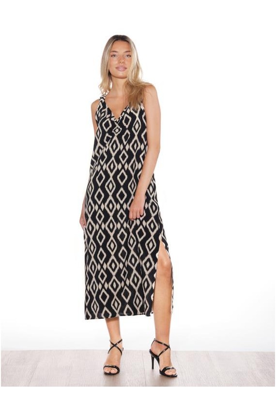 CHATELET VESTIDO LARGO ETNICO INDIRA 40