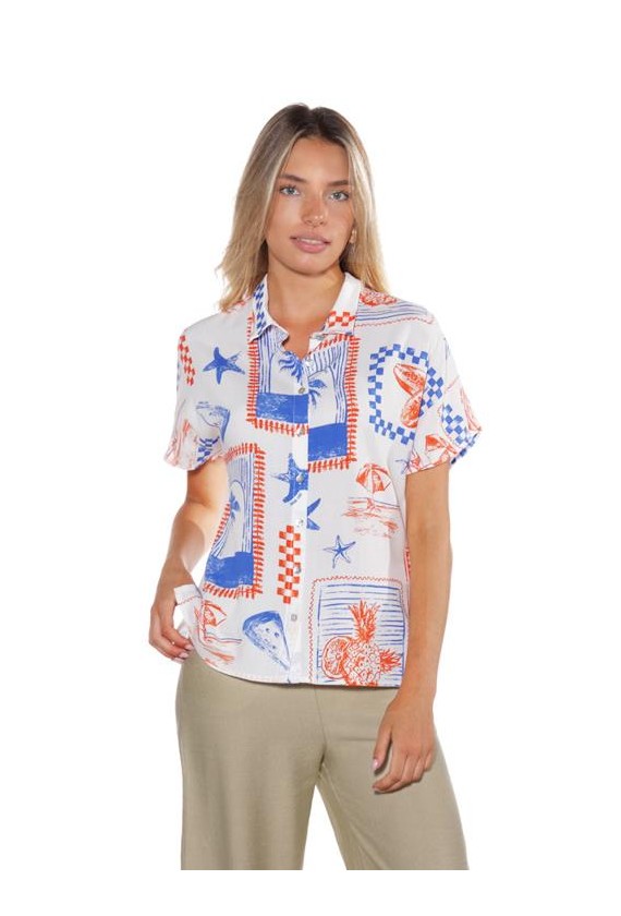 CHATELET BLUSA CAMISERA AZUR 23
