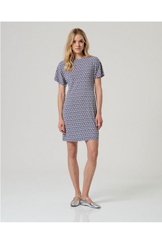 VESTIDO PUNTO ESTAMPADO...