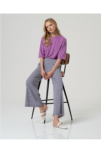 PANTALON PUNTO ESTAMPADO...