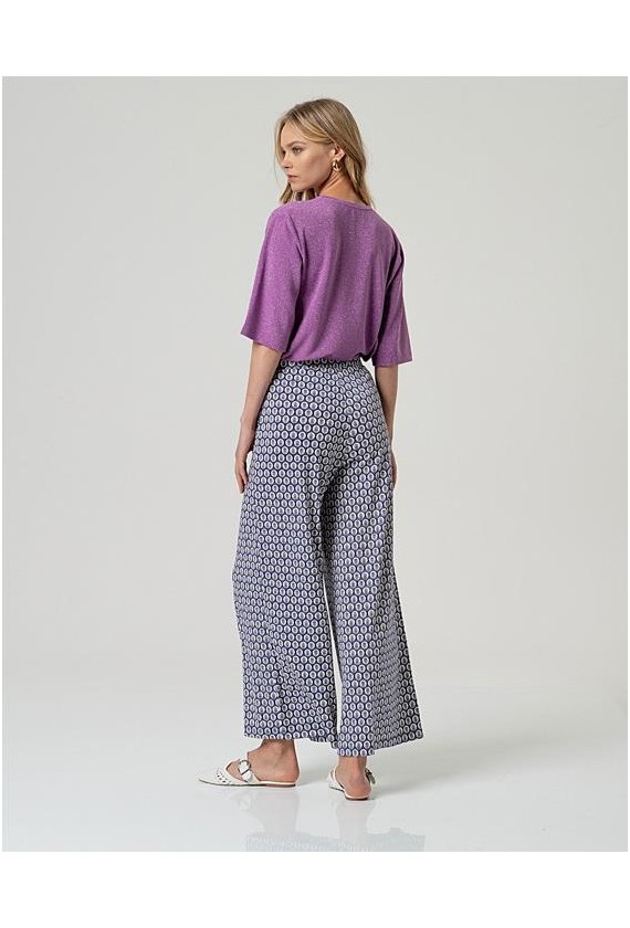 Pantalon Surkana punto estampado...