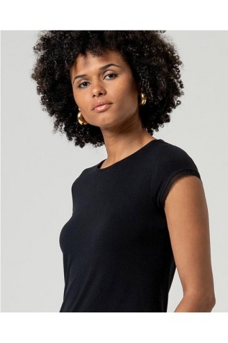 CAMISETA BASICA ADORNO GASA... 2