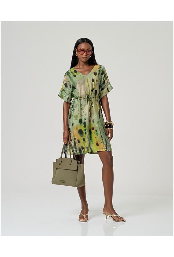 Vestido Surkana estampado color...