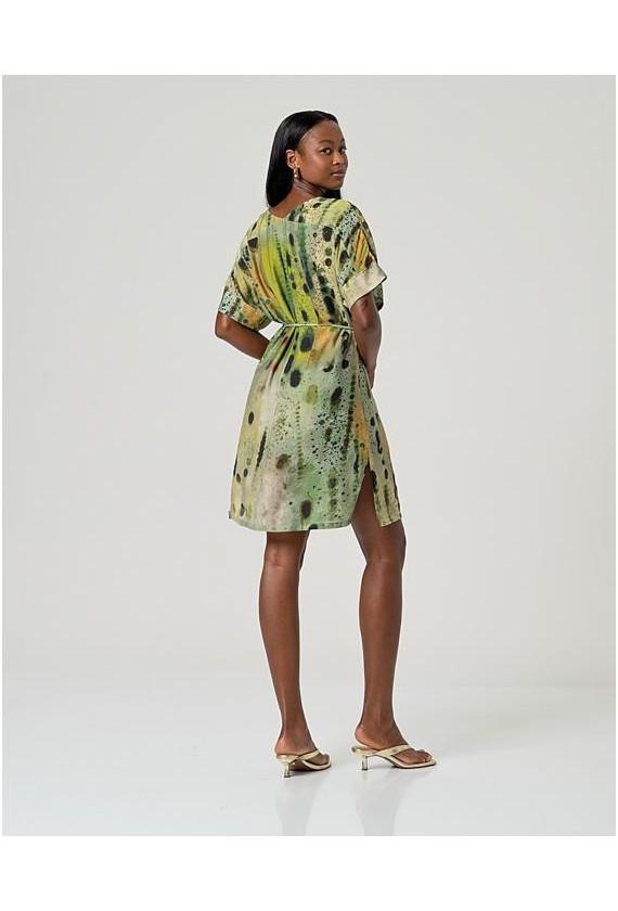 VESTIDO ESTAMPADO COLOR DEGRADADO...