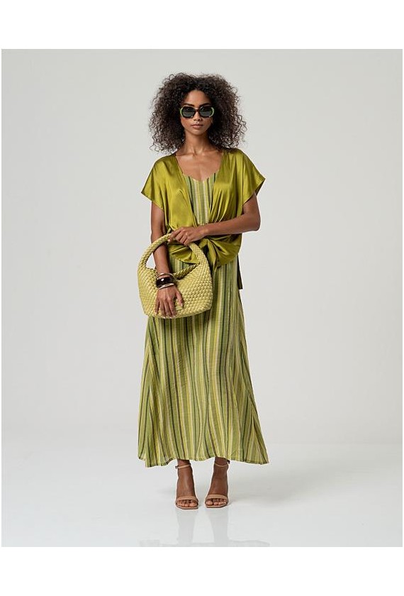 Blusa Surkana anudada raso 526BISO322