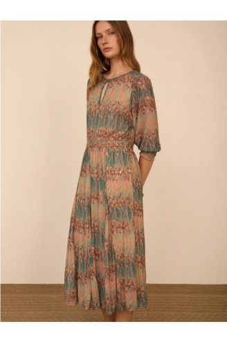 VESTIDO MIDI EVENTO PUNTO...