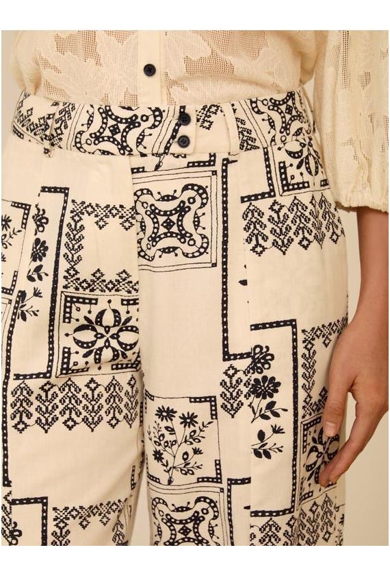 Pantalon Meisie recto estampado...