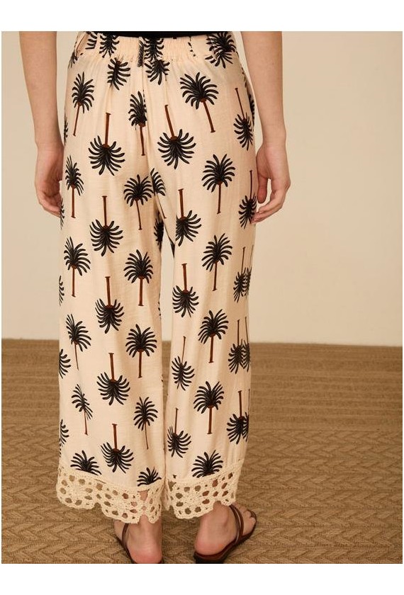 Pantalon recto Meisie tobillero...