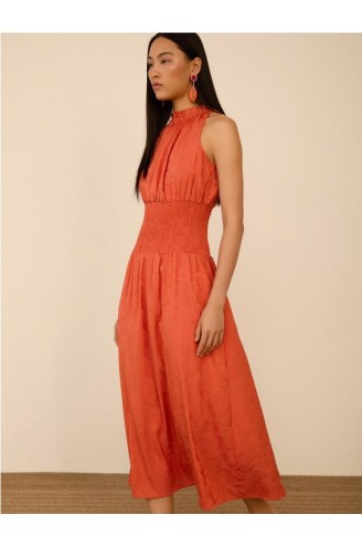 Vesido largo Meisie cuello...