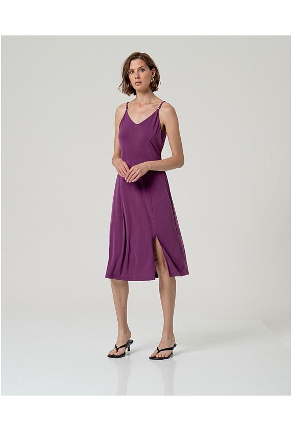 Vestido Surkana midi modal 526BAMO714