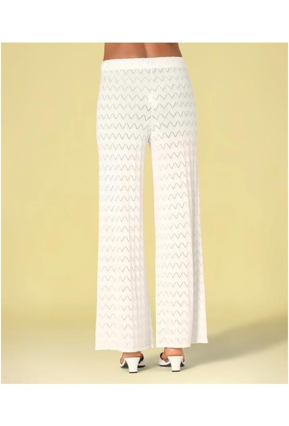 Pantalon punto Ruga detalle calado...