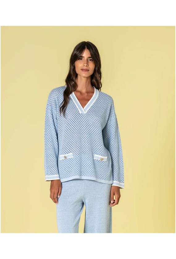 Jersey Ruga detalle calado