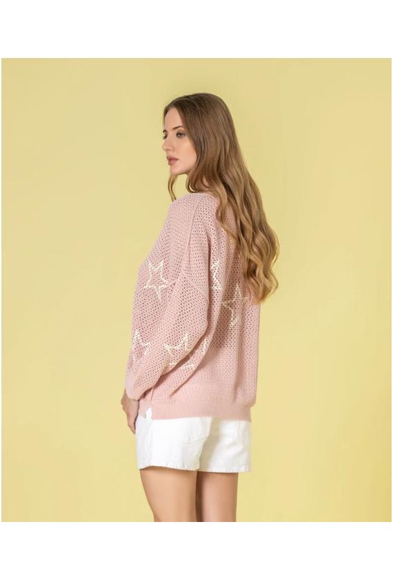 Jersey Ruga calado con estampado...