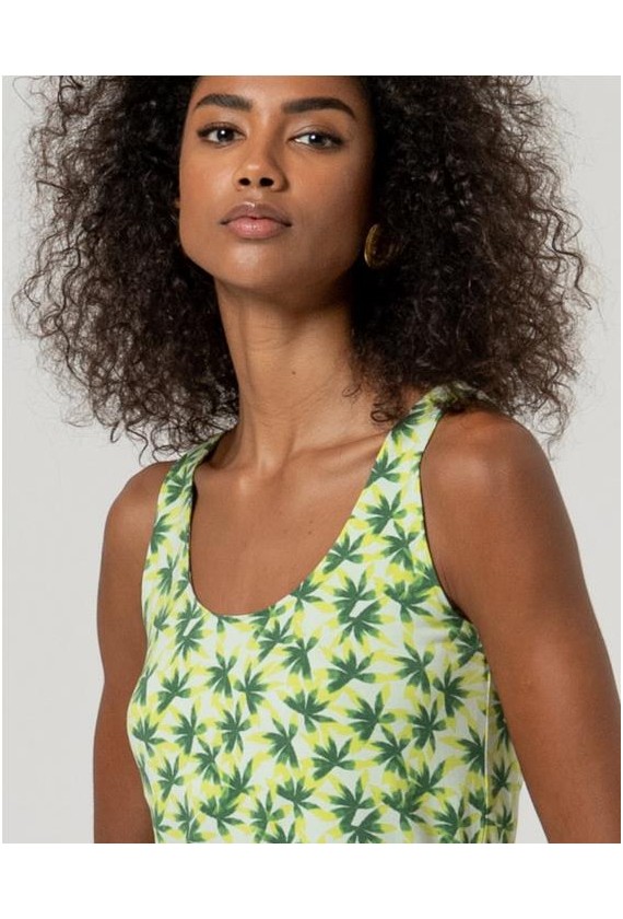 Top Surkana estampado hojas 526KIAL014