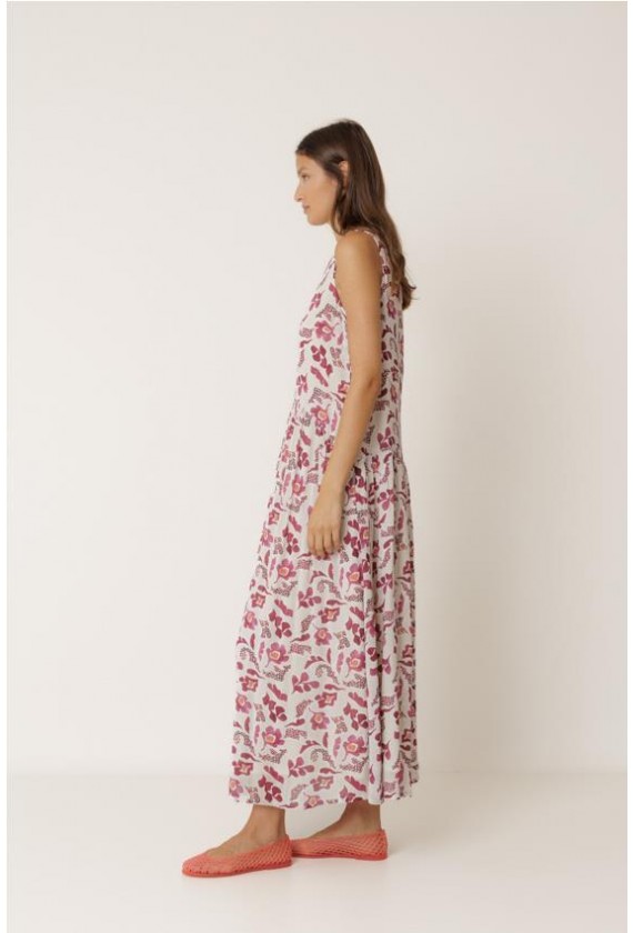 Vestido largo Indi Cold estampado...