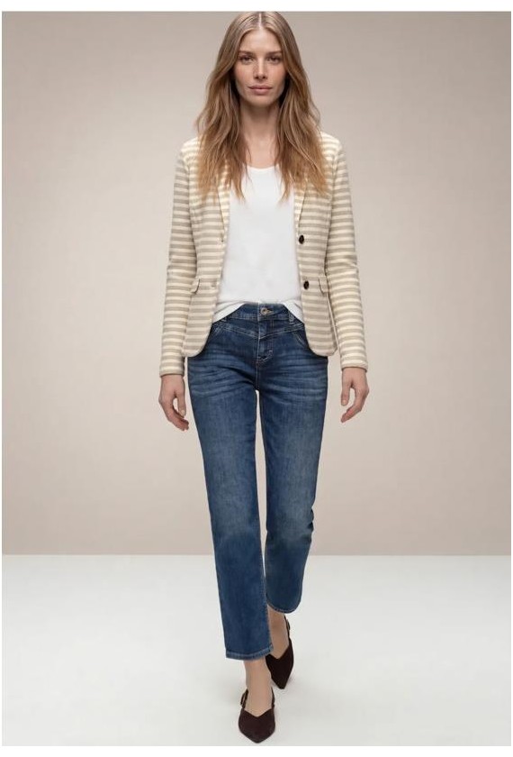 Blazier punto rayas Street One 213023