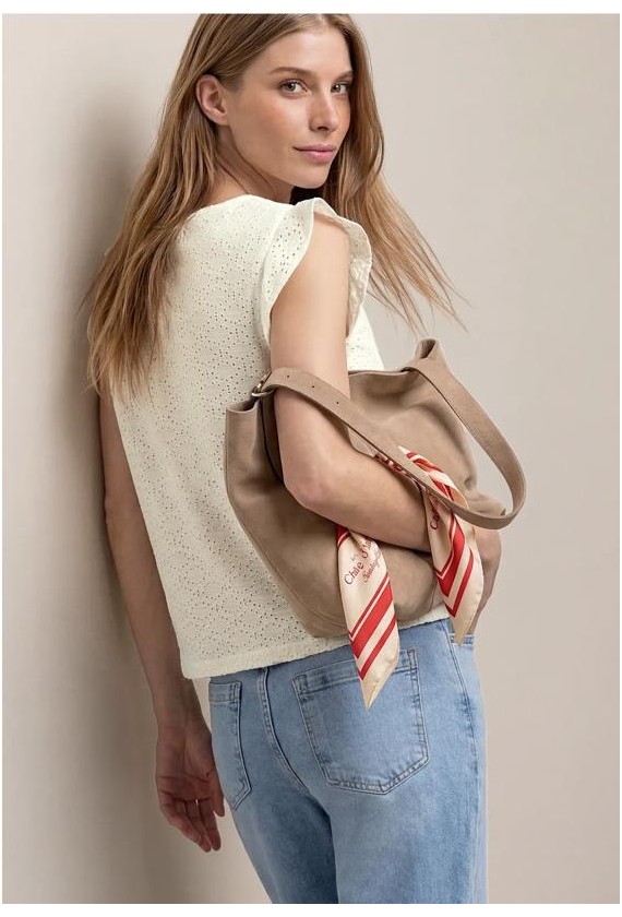 Camiseta pico perforada Street One...