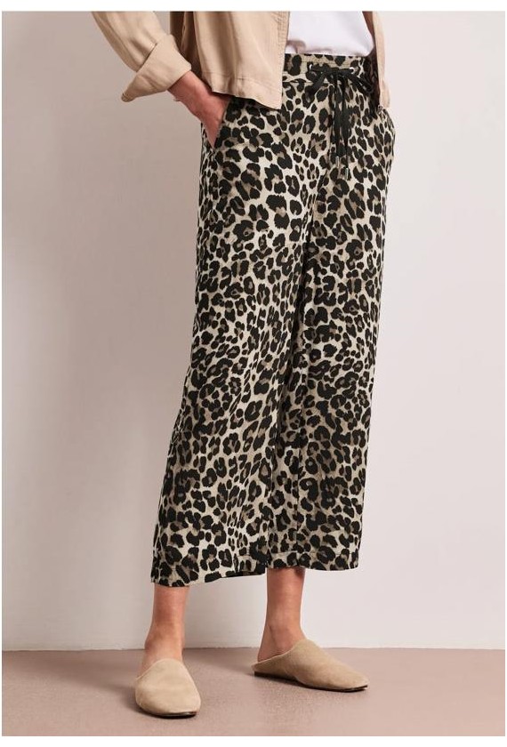 Pantalón animal print Street One 379189
