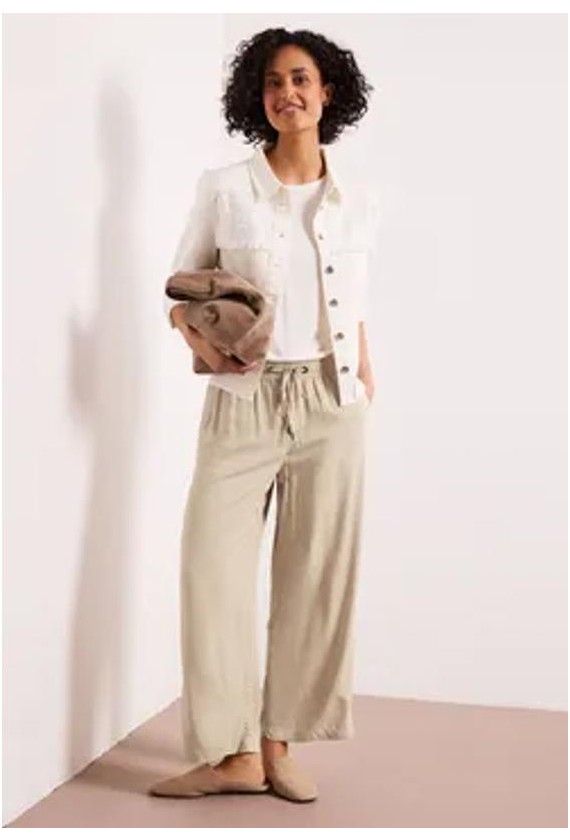 Pantalon recto fluido Street One 380289