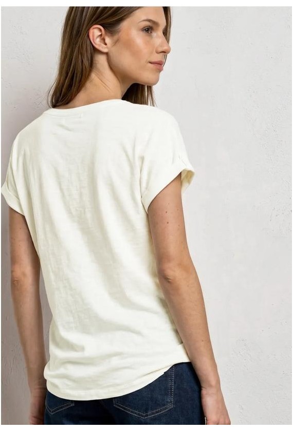 Camiseta adorno boton Street One 325058