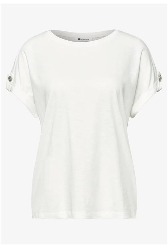 Camiseta adorno boton Street One 325058