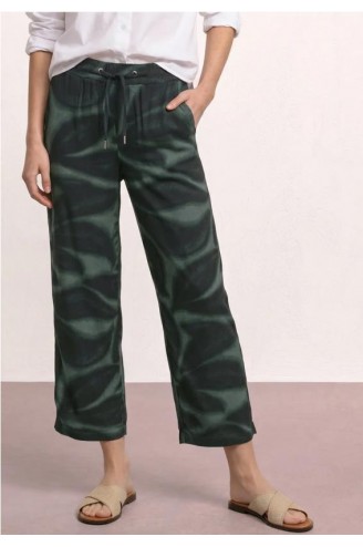 Pantalon estampado hojas... 2