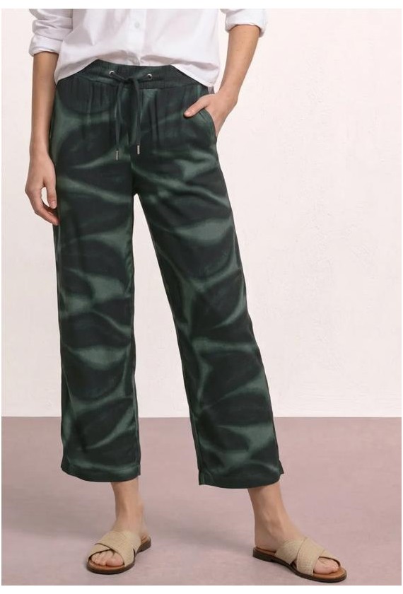 Pantalon estampado hojas Street One...