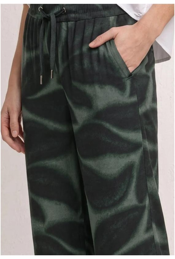 Pantalon estampado hojas Street One...