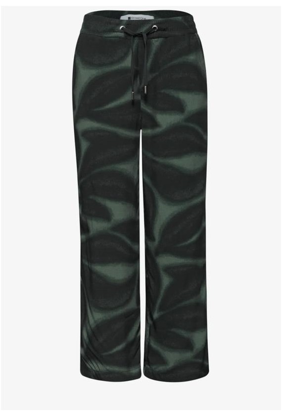 Pantalon estampado hojas Street One...