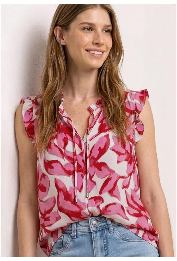 Blusa estampada flores Street One 346637