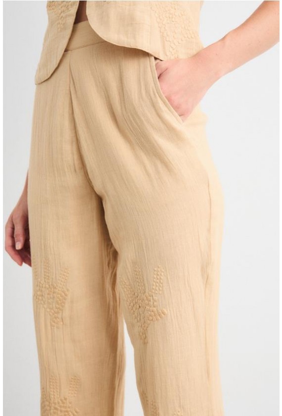Pantalon bordado Mus Bombon Altan