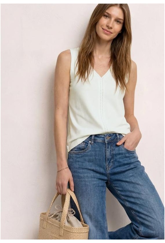 Camiseta adorno crochet Street One...