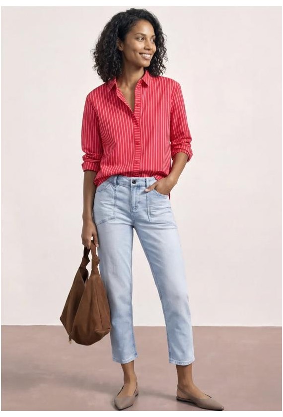 Pantalon chino vaquero Street One 380972