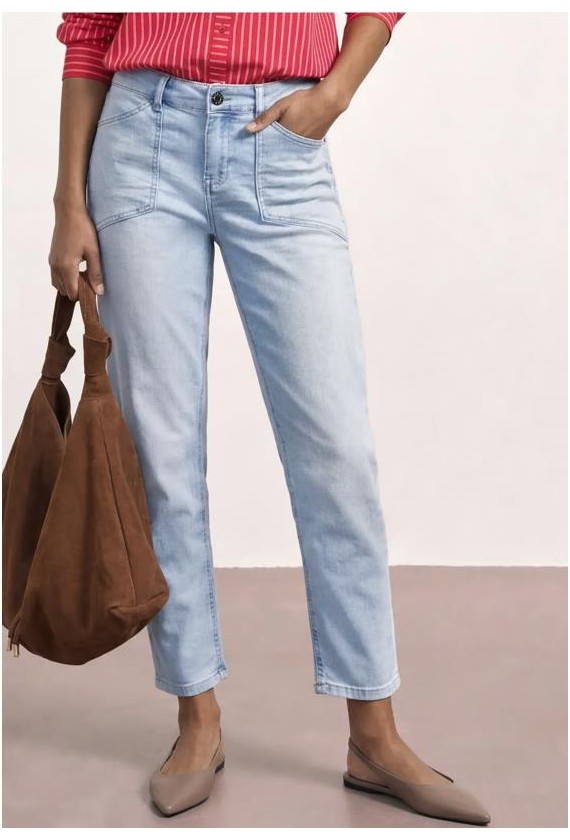 Pantalon chino vaquero Street One 380972