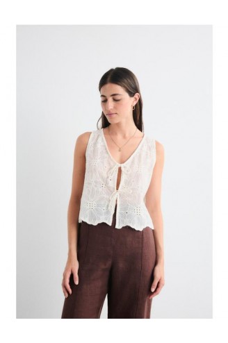 Chaleco bordado jacquard... 2