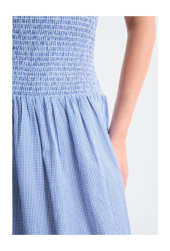 Vestido midi vichy Mus Bombon Kyra